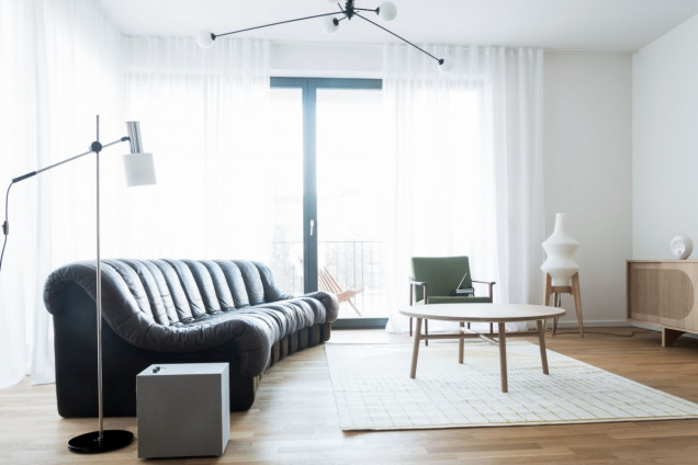 minimalistyczne wnetrze, loft